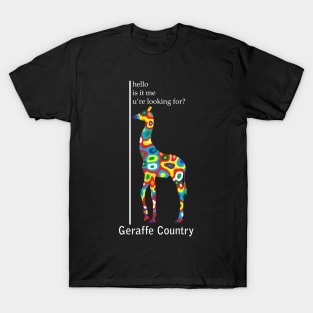 Giraffe Flag T-Shirt